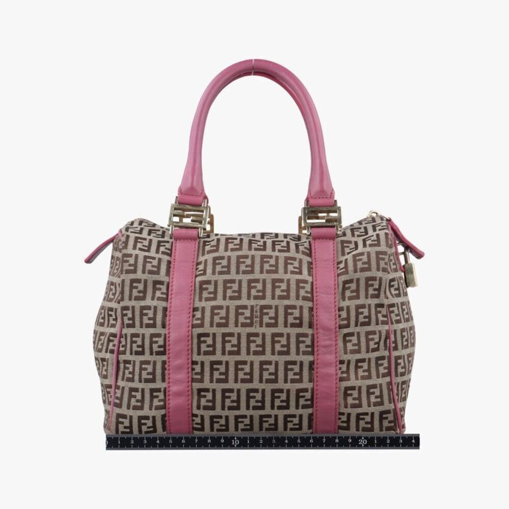 Fendi Sequin Yellow Gradient Multicolor Canvas 8b… - image 2